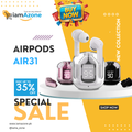 🎧 Wireless Earbuds with Transparency Mode AIR 31 PRO– Stay Connected to Your World