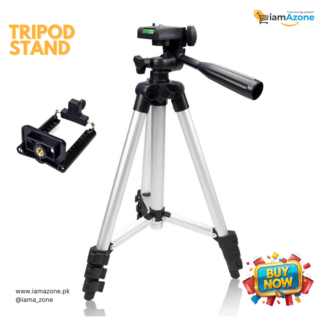 📸 3.5 Feet Tripod Mobile Stand | Professional Shots. Zero Hassle. Maximum Stability