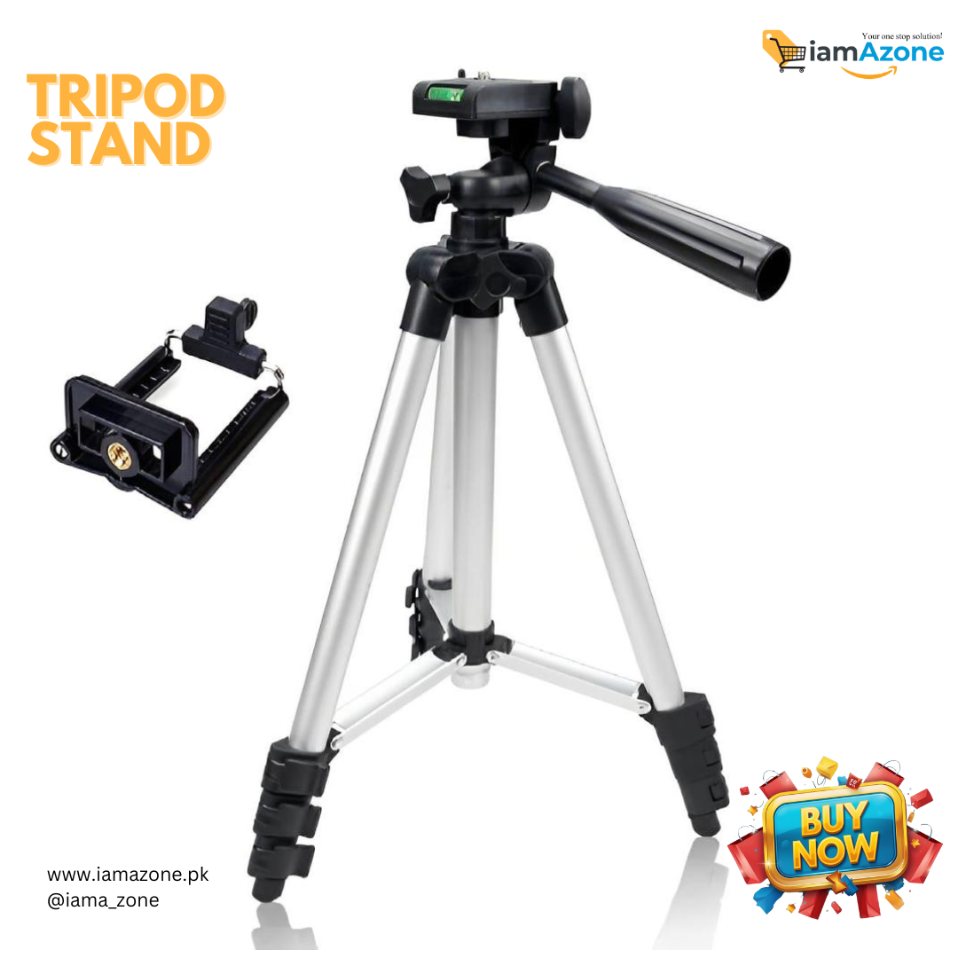 📸 3.5 Feet Tripod Mobile Stand | Professional Shots. Zero Hassle. Maximum Stability