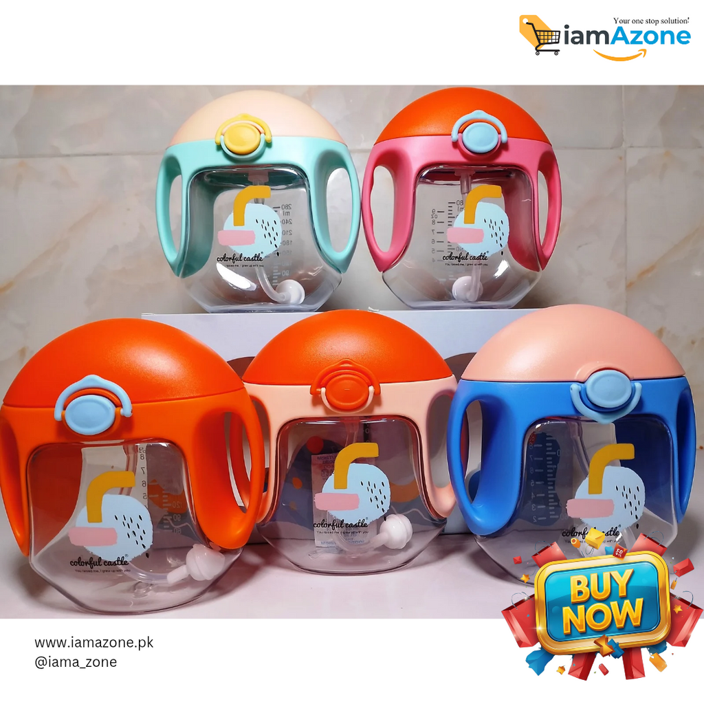 💧🥤 Kid-Friendly Plastic Water Sipper | Durable & Safe | 1 PC